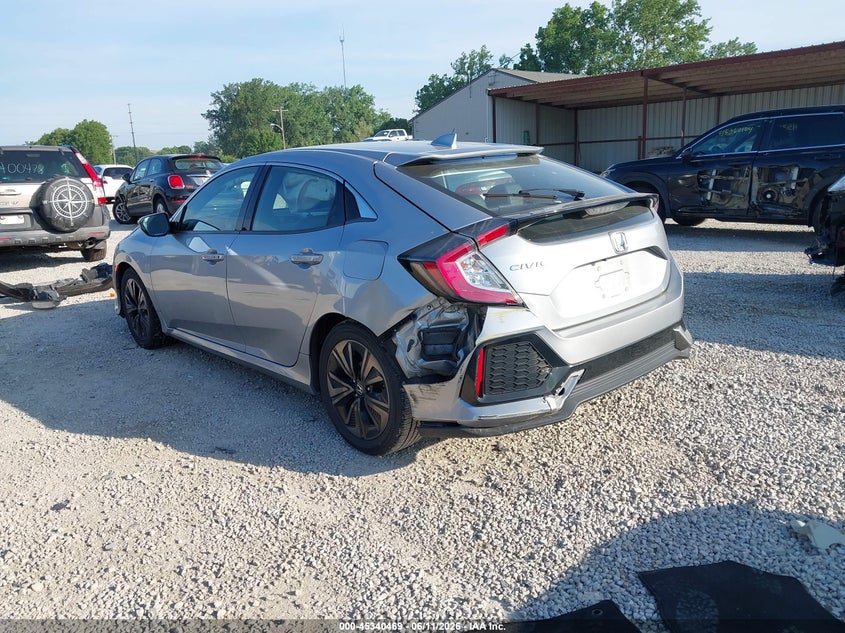 2018 Honda Civic VIN SHHFK7H78JU217604 IAAI salvage auction — RIGHT FRONT, Salvage (Ohio), sold $6,100 on 2026-07-22 (photo 3)