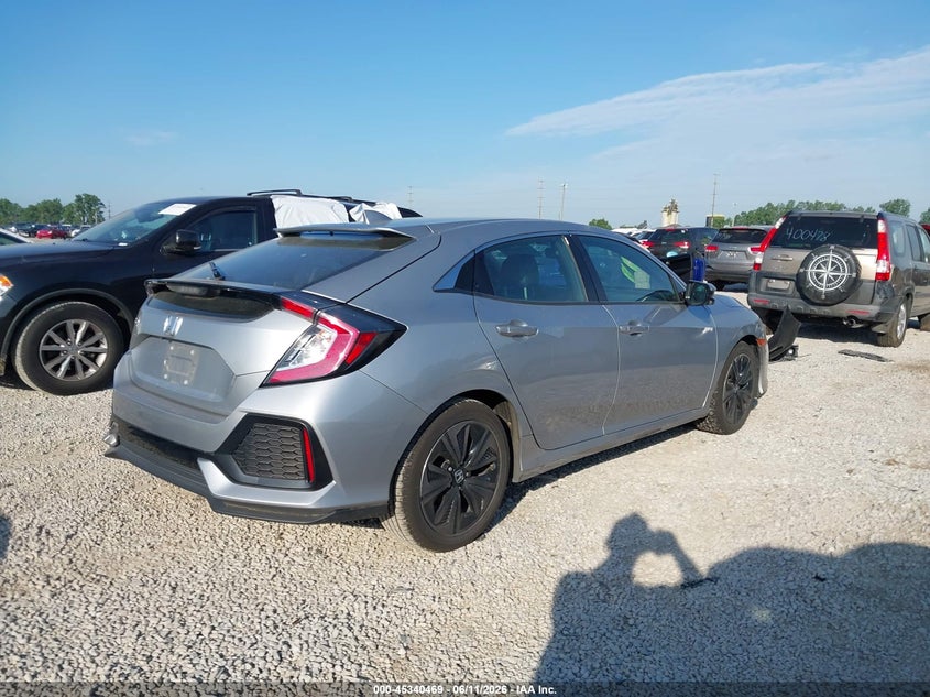 2018 Honda Civic VIN SHHFK7H78JU217604 IAAI salvage auction — RIGHT FRONT, Salvage (Ohio), sold $6,100 on 2026-07-22 (photo 4)