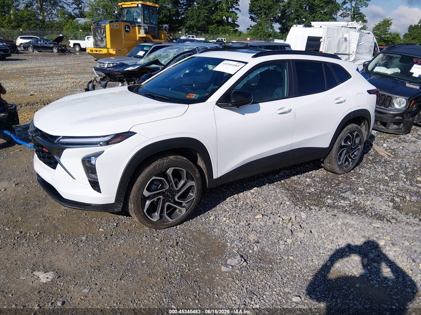 2025 Chevrolet Trax VIN KL77LJEPXSC157213 IAAI salvage auction — SIDE, Salvage (West Virginia), sold $7,600 on 2026-07-26 (photo 2)