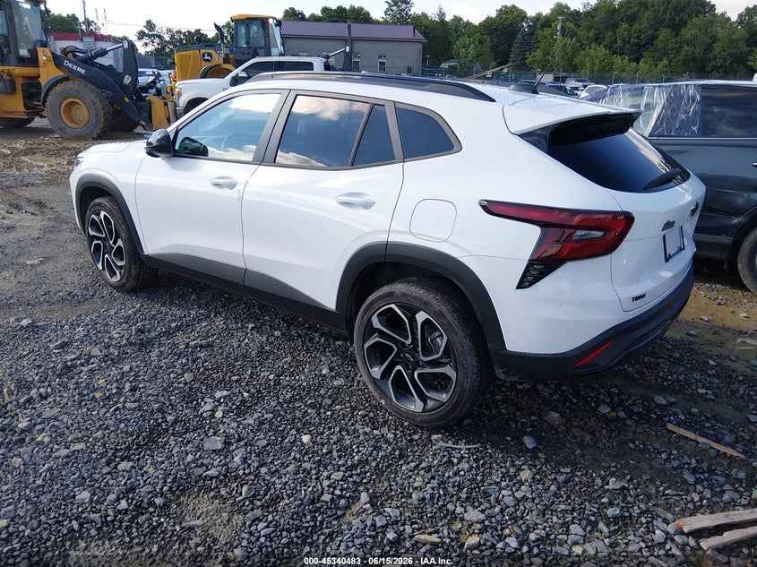 2025 Chevrolet Trax VIN KL77LJEPXSC157213 IAAI salvage auction — SIDE, Salvage (West Virginia), sold $7,600 on 2026-07-26 (photo 3)