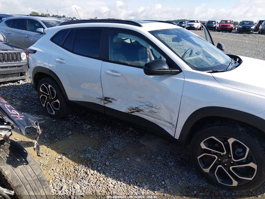 2025 Chevrolet Trax VIN KL77LJEPXSC157213 IAAI salvage auction — SIDE, Salvage (West Virginia), sold $7,600 on 2026-07-26 (photo 6)