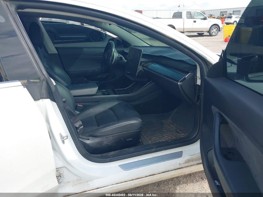 2019 Tesla Model 3 VIN 5YJ3E1EA4KF299955 IAAI salvage auction — LEFT REAR, Salvage (Texas), sold $5,025 on 2026-07-08 (photo 5)