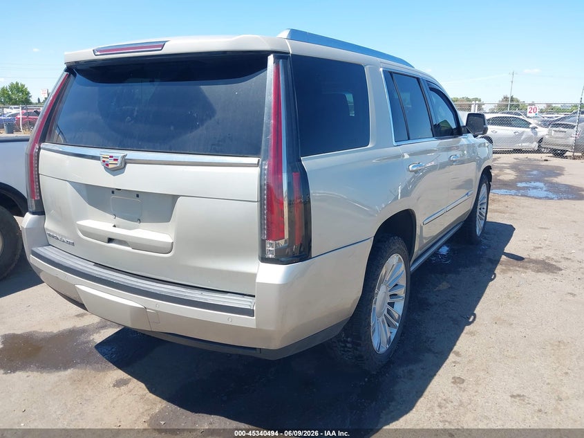 2016 Cadillac Escalade VIN 1GYS4DKJXGR168495 IAAI salvage auction — FRONT END, Salvage (California), sold $5,750 on 2026-07-15 (photo 4)