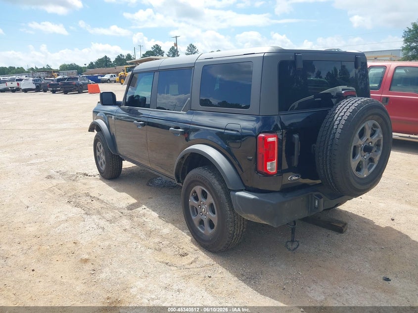 2025 Ford Bronco VIN 1FMDE7BH0SLA83084 IAAI salvage auction — FRONT END, Original (Texas), sold $9,600 on 2026-07-30 (photo 3)