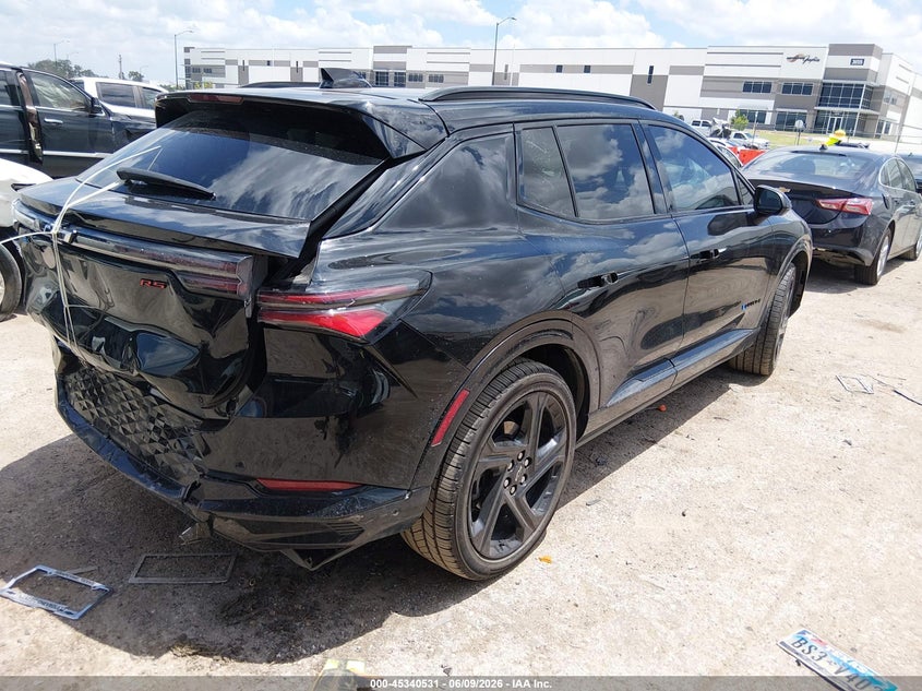 2024 Chevrolet Equinox VIN 3GN7DNRP1RS214492 IAAI salvage auction — REAR END, Salvage Title, sold $8,800 on 2026-07-30 (photo 4)