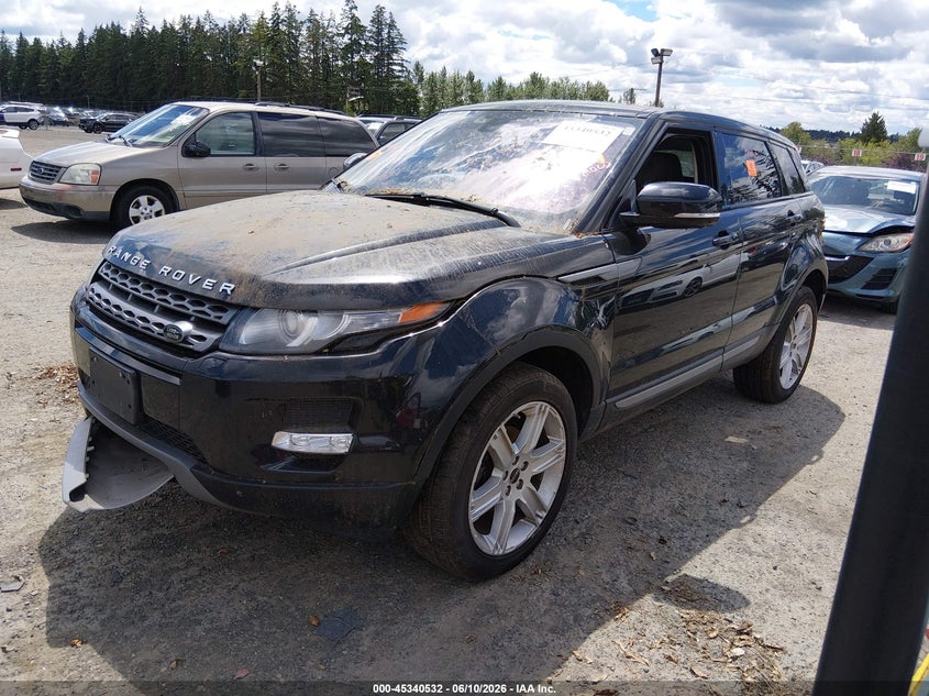 2012 Land rover Range rover evoque VIN SALVR2BG5CH617569 IAAI salvage auction — FRONT END, Salvage Title, sold $400 on 2026-07-08 (photo 2)