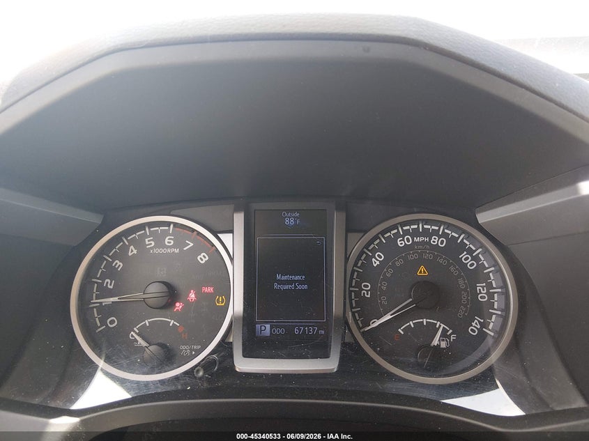 2018 Toyota Tacoma VIN 3TMCZ5ANXJM184579 IAAI salvage auction — RIGHT FRONT, Salvage (Arkansas), sold $11,650 on 2026-08-01 (photo 7)