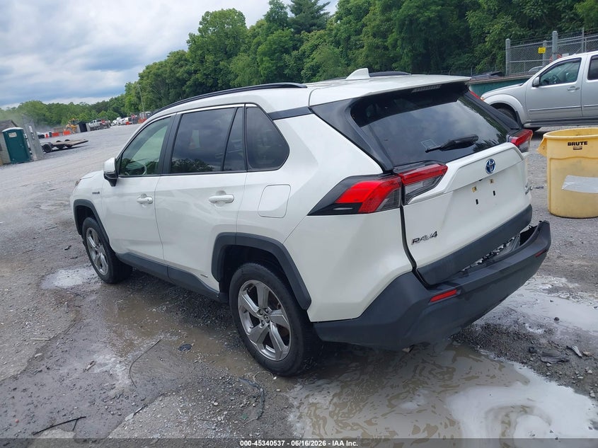 2021 Toyota Rav 4 VIN JTMB6RFV5MJ007153 IAAI salvage auction — REAR END, Salvage (North Carolina), sold $14,850 on 2026-07-07 (photo 3)