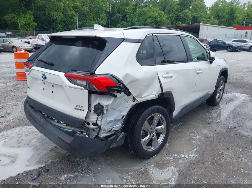2021 Toyota Rav 4 VIN JTMB6RFV5MJ007153 IAAI salvage auction — REAR END, Salvage (North Carolina), sold $14,850 on 2026-07-07 (photo 4)