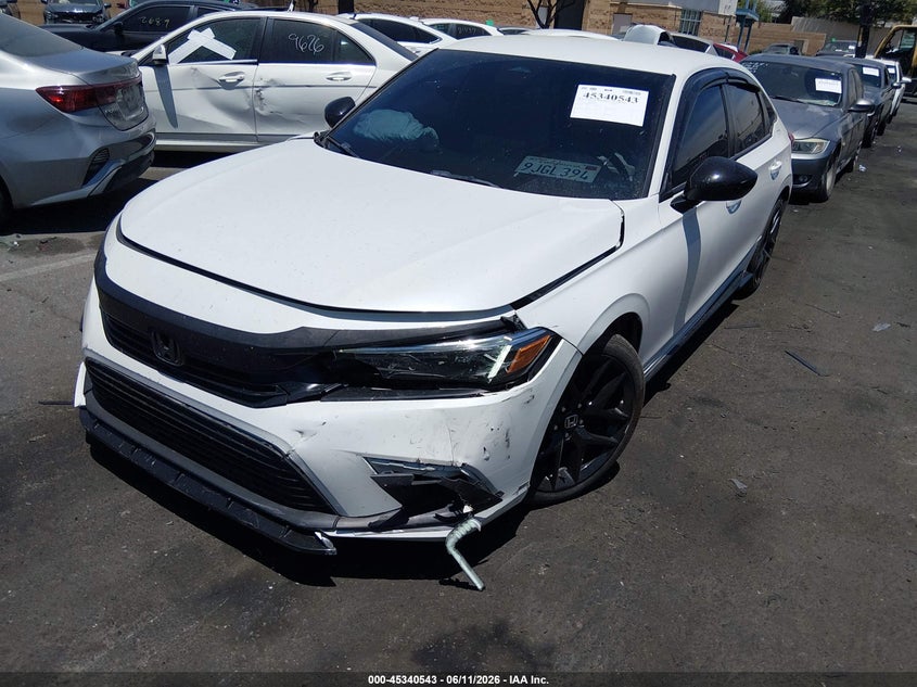 2024 Honda Civic VIN 2HGFE2F52RH505462 IAAI salvage auction — LEFT FRONT, Salvage Title, sold $5,800 on 2026-07-26 (photo 2)