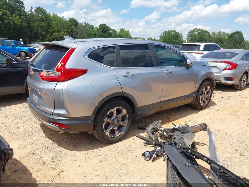 2019 Honda Cr-v VIN 7FARW2H84KE043423 IAAI salvage auction — FRONT END, Salvage (North Carolina), sold $4,550 on 2026-07-20 (photo 4)