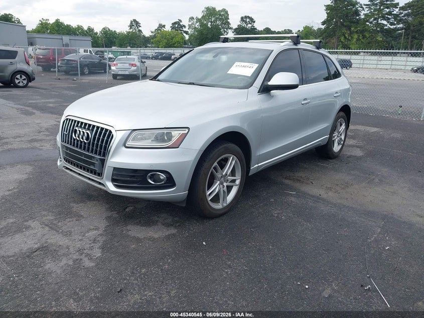 2013 Audi Q5 VIN WA1LFAFPXDA032017 IAAI salvage auction — NORMAL WEAR, Clear (Georgia), sold $950 on 2026-07-22 (photo 2)