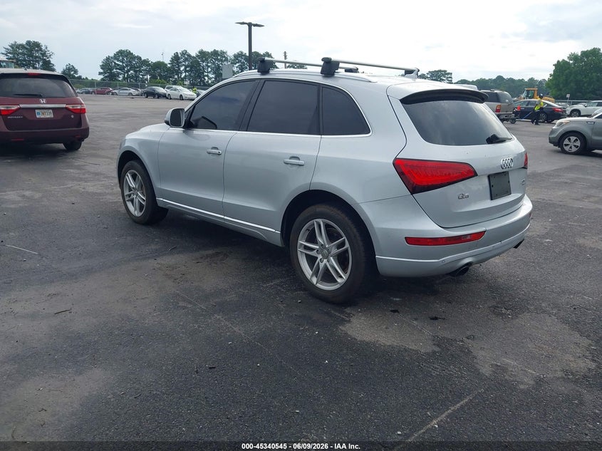 2013 Audi Q5 VIN WA1LFAFPXDA032017 IAAI salvage auction — NORMAL WEAR, Clear (Georgia), sold $950 on 2026-07-22 (photo 3)