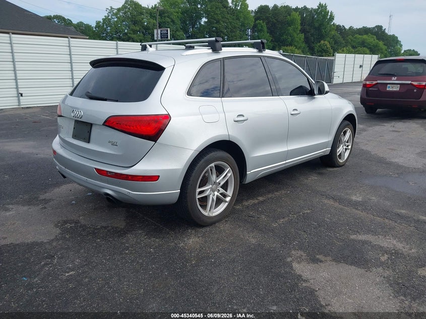 2013 Audi Q5 VIN WA1LFAFPXDA032017 IAAI salvage auction — NORMAL WEAR, Clear (Georgia), sold $950 on 2026-07-22 (photo 4)