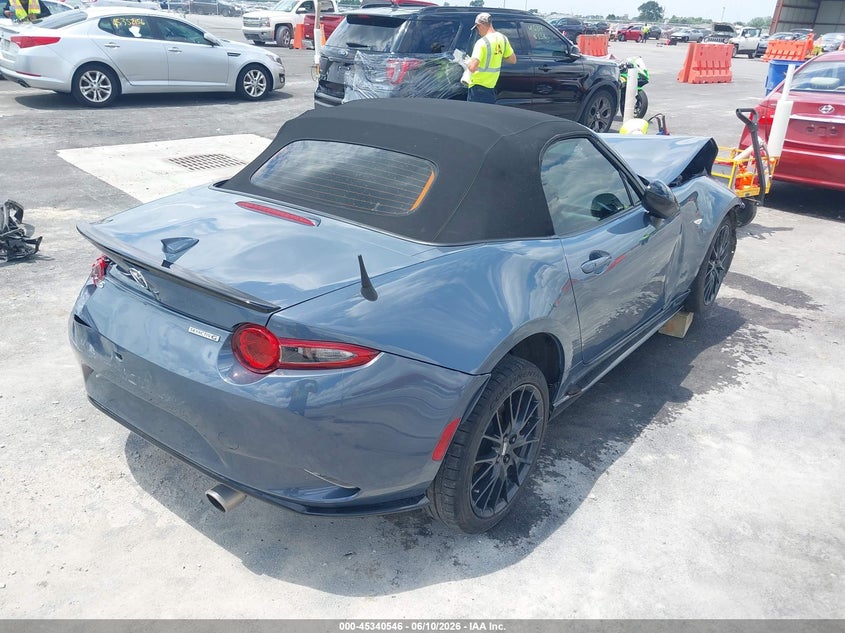 2021 Mazda Mx-5 VIN JM1NDAC78M0454270 IAAI salvage auction — FRONT END, Salvage (Missouri), sold $2,100 on 2026-07-21 (photo 4)