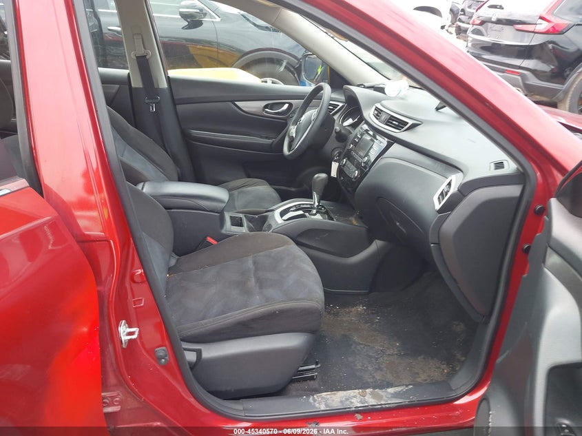 2015 Nissan Rogue VIN KNMAT2MV9FP515110 IAAI salvage auction — LEFT FRONT, Salvage (Illinois), sold $25 on 2026-07-27 (photo 5)
