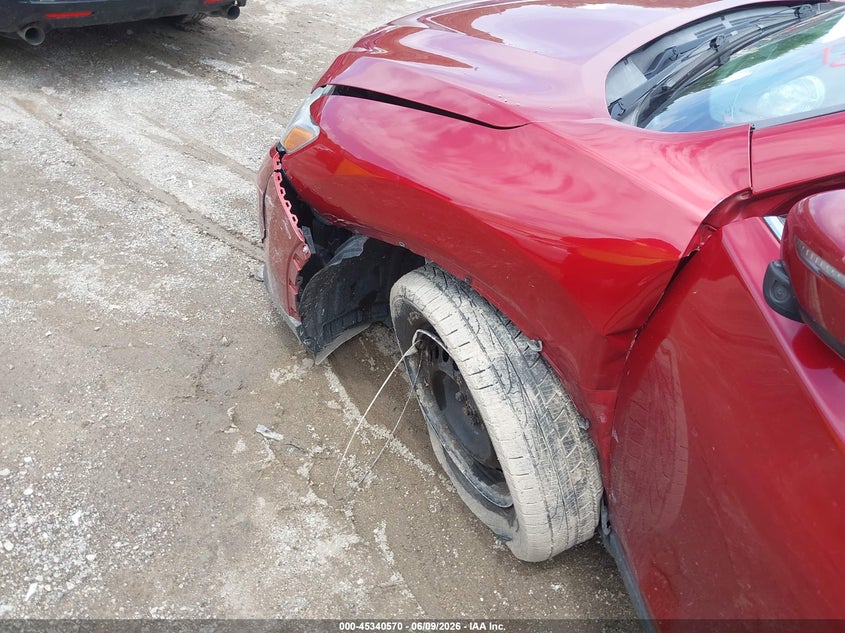 2015 Nissan Rogue VIN KNMAT2MV9FP515110 IAAI salvage auction — LEFT FRONT, Salvage (Illinois), sold $25 on 2026-07-27 (photo 6)
