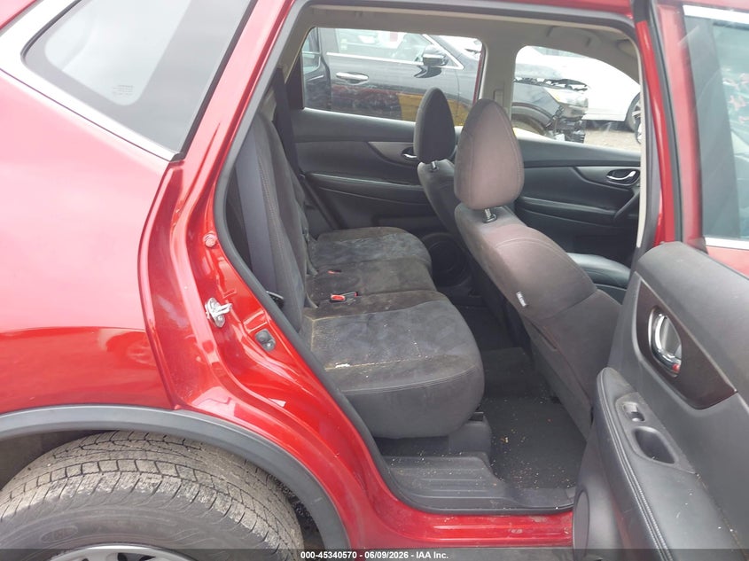 2015 Nissan Rogue VIN KNMAT2MV9FP515110 IAAI salvage auction — LEFT FRONT, Salvage (Illinois), sold $25 on 2026-07-27 (photo 8)