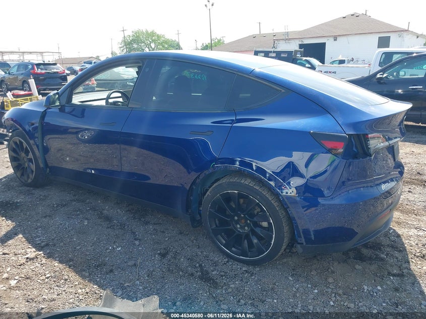 2021 Tesla Model y VIN 5YJYGDEE8MF265301 IAAI salvage auction — FRONT END, Mv-907A (New York), sold $9,250 on 2026-07-16 (photo 3)