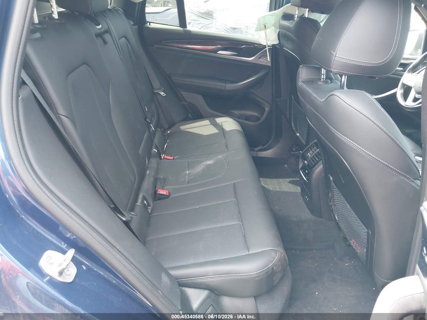 2022 BMW X3 VIN 5UX53DP01N9K41450 IAAI salvage auction — LEFT SIDE, Salvage (Massachusetts), sold $12,200 on 2026-07-10 (photo 8)