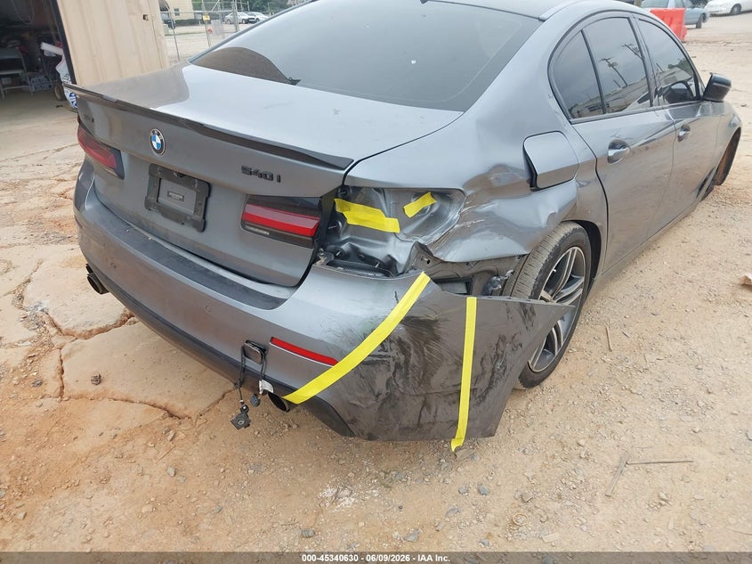 2021 BMW 5er VIN WBA73BJ05MCG15213 IAAI salvage auction — FRONT & REAR, Salvage Title, sold $17,300 on 2026-07-30 (photo 6)