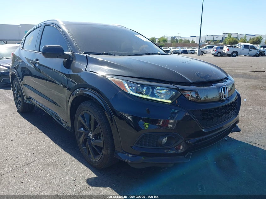 2021 Honda Hr-v VIN 3CZRU5H13MM714448 IAAI salvage auction — LEFT SIDE, Salvage Title, sold $4,300 on 2026-07-26 (photo 1)