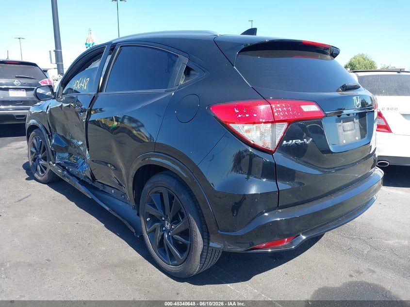 2021 Honda Hr-v VIN 3CZRU5H13MM714448 IAAI salvage auction — LEFT SIDE, Salvage Title, sold $4,300 on 2026-07-26 (photo 3)