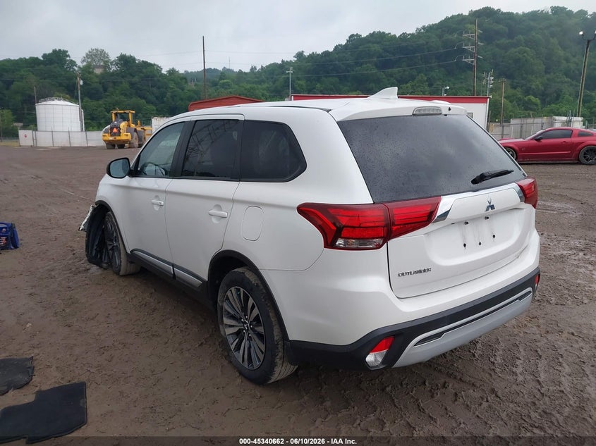 2020 Mitsubishi Outlander VIN JA4AZ3A33LZ047361 IAAI salvage auction — LEFT FRONT, Salvage (Pennsylvania), sold $3,400 on 2026-07-11 (photo 3)