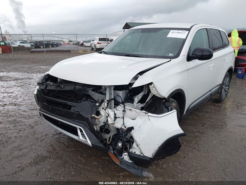 2020 Mitsubishi Outlander VIN JA4AZ3A33LZ047361 IAAI salvage auction — LEFT FRONT, Salvage (Pennsylvania), sold $3,400 on 2026-07-11 (photo 6)