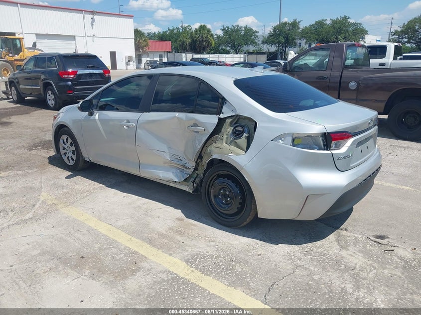 2024 Toyota Corolla VIN 5YFB4MDE0RP180805 IAAI salvage auction — LEFT SIDE, Salvage Title, sold $6,300 on 2026-07-15 (photo 3)
