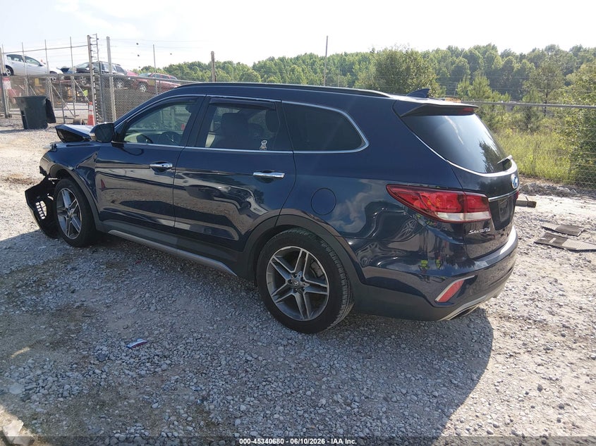 2017 Hyundai Santa fe VIN KM8SR4HF7HU251340 IAAI salvage auction — FRONT END, Salvage (Alabama), sold $2,150 on 2026-07-29 (photo 3)