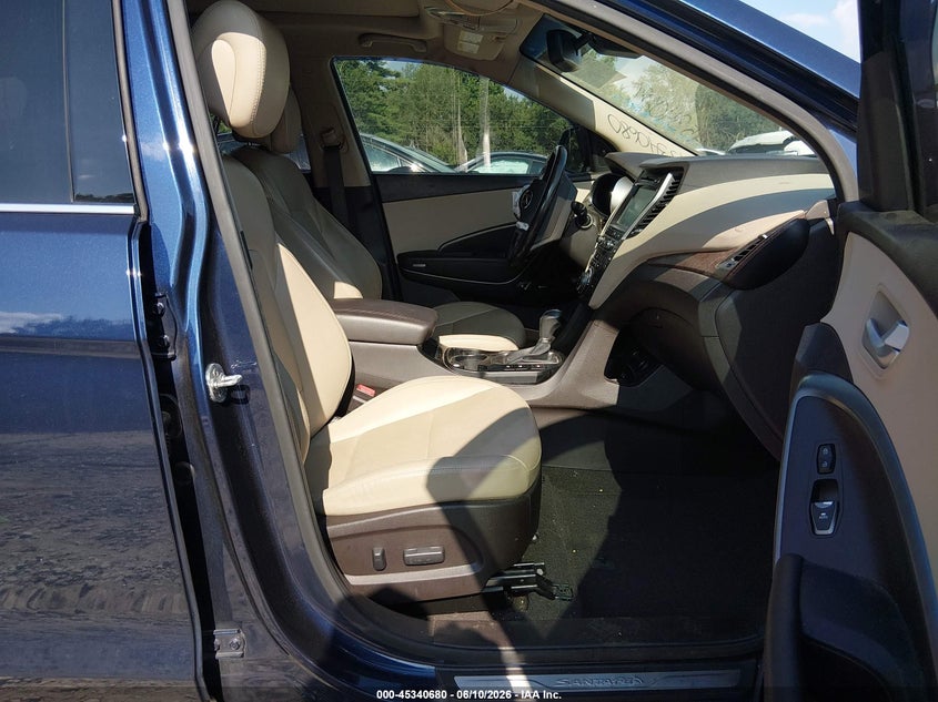 2017 Hyundai Santa fe VIN KM8SR4HF7HU251340 IAAI salvage auction — FRONT END, Salvage (Alabama), sold $2,150 on 2026-07-29 (photo 5)