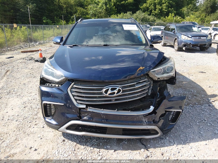 2017 Hyundai Santa fe VIN KM8SR4HF7HU251340 IAAI salvage auction — FRONT END, Salvage (Alabama), sold $2,150 on 2026-07-29 (photo 6)