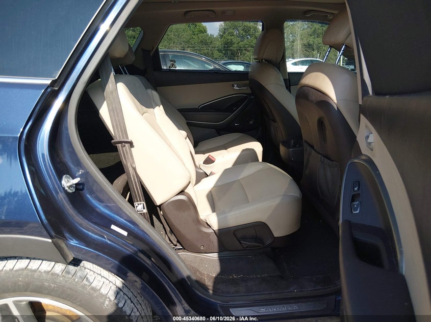 2017 Hyundai Santa fe VIN KM8SR4HF7HU251340 IAAI salvage auction — FRONT END, Salvage (Alabama), sold $2,150 on 2026-07-29 (photo 8)