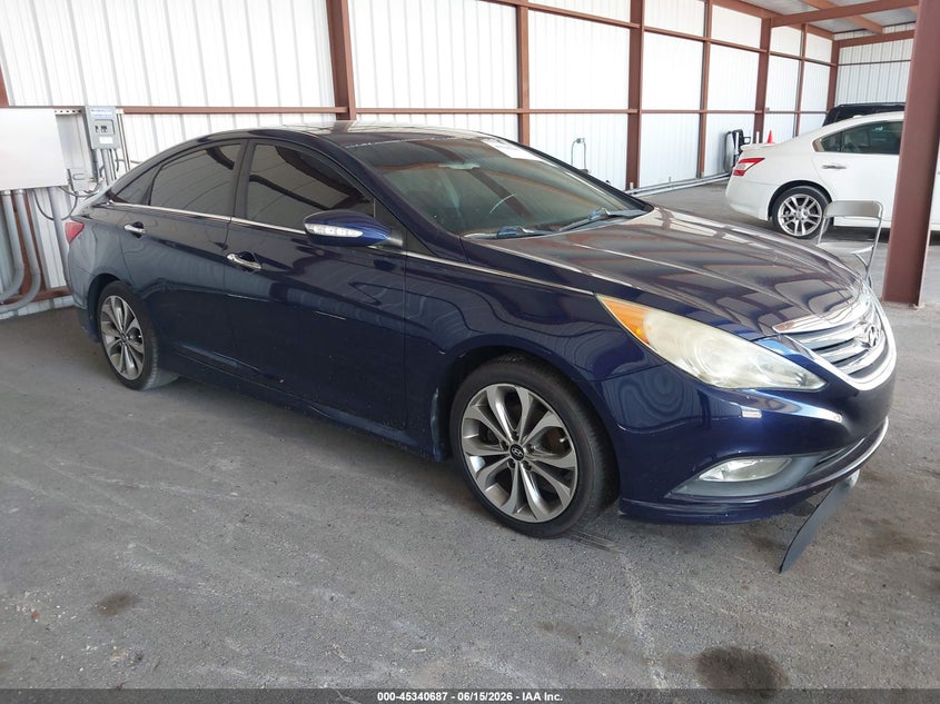 2014 Hyundai Sonata VIN 5NPEC4AB2EH851506 IAAI salvage auction — MECHANICAL, Clear (Florida), sold $1,075 on 2026-07-08 (photo 1)