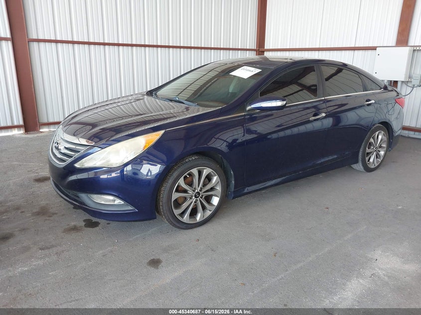 2014 Hyundai Sonata VIN 5NPEC4AB2EH851506 IAAI salvage auction — MECHANICAL, Clear (Florida), sold $1,075 on 2026-07-08 (photo 2)