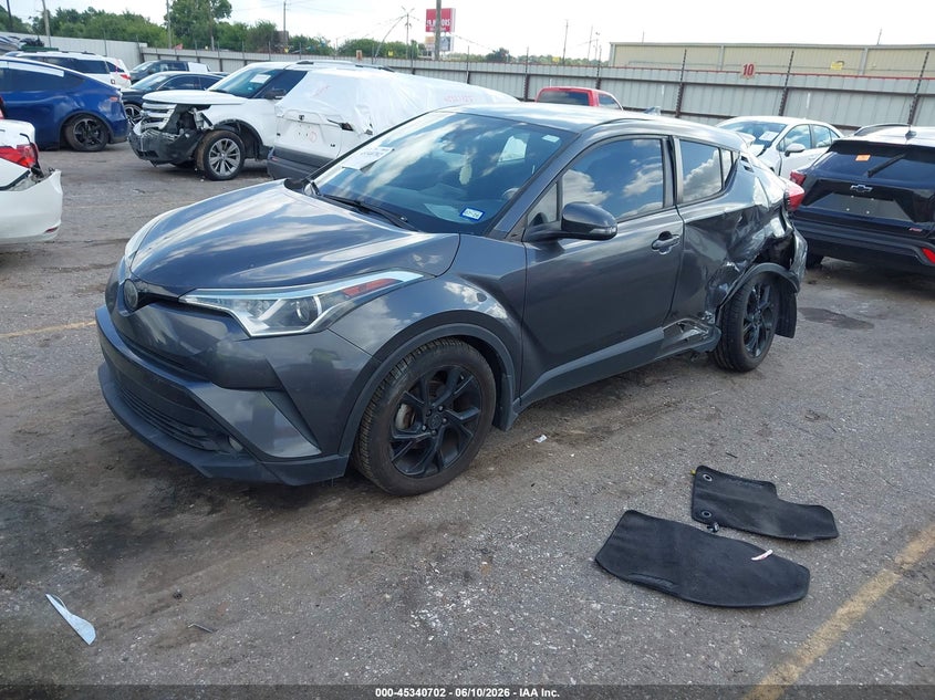 2018 Toyota C-hr VIN NMTKHMBX2JR010108 IAAI salvage auction — LEFT REAR, Original (Texas), sold $5,100 on 2026-07-29 (photo 2)