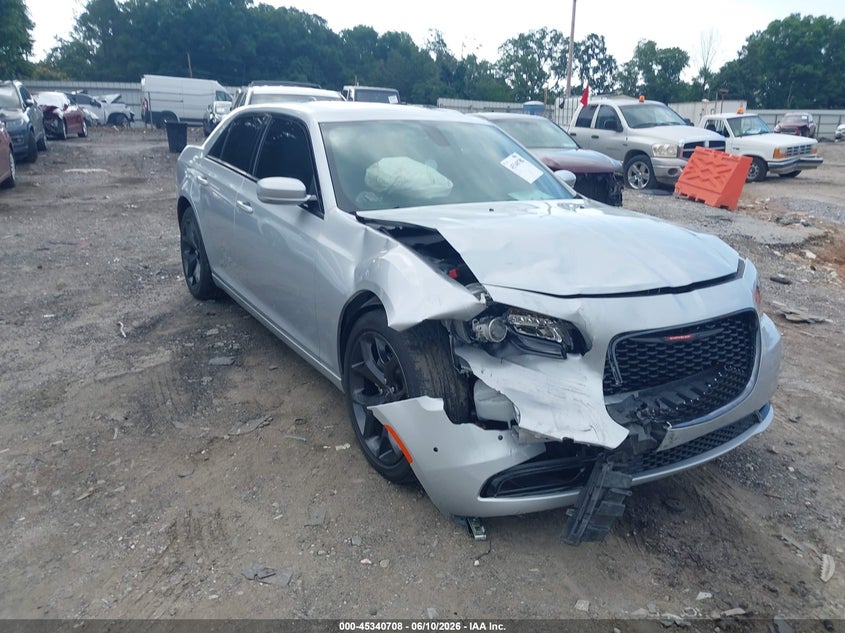 2023 Chrysler 300 VIN 2C3CCABG0PH641180 IAAI salvage auction — FRONT END, Salvage (Georgia), sold $7,500 on 2026-07-23 (photo 1)