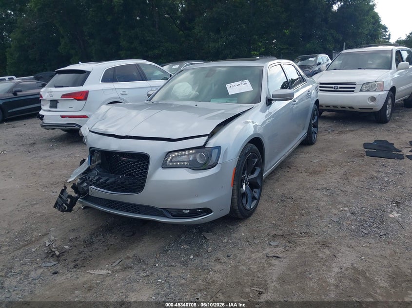 2023 Chrysler 300 VIN 2C3CCABG0PH641180 IAAI salvage auction — FRONT END, Salvage (Georgia), sold $7,500 on 2026-07-23 (photo 2)