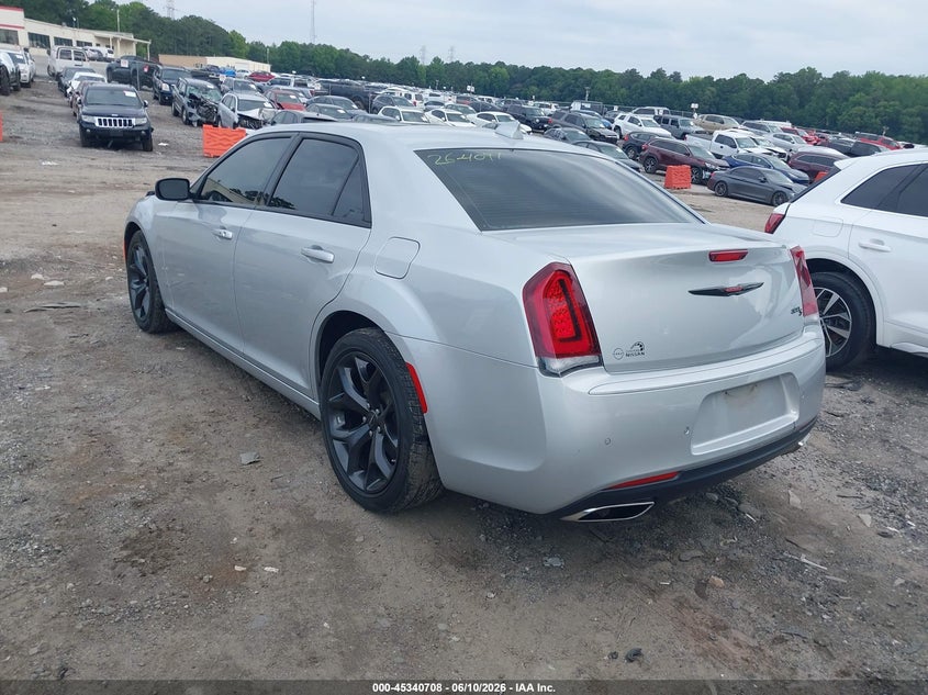 2023 Chrysler 300 VIN 2C3CCABG0PH641180 IAAI salvage auction — FRONT END, Salvage (Georgia), sold $7,500 on 2026-07-23 (photo 3)