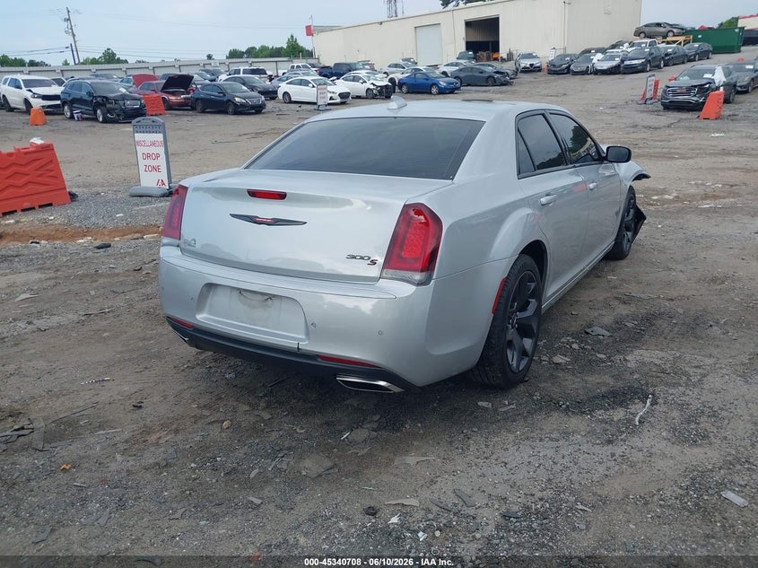 2023 Chrysler 300 VIN 2C3CCABG0PH641180 IAAI salvage auction — FRONT END, Salvage (Georgia), sold $7,500 on 2026-07-23 (photo 4)