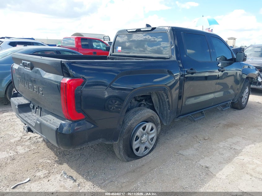 2026 Toyota Tundra VIN 5TFKB5DB1TX343259 IAAI salvage auction — FRONT END, Salvage Title, sold $9,200 on 2026-08-02 (photo 4)