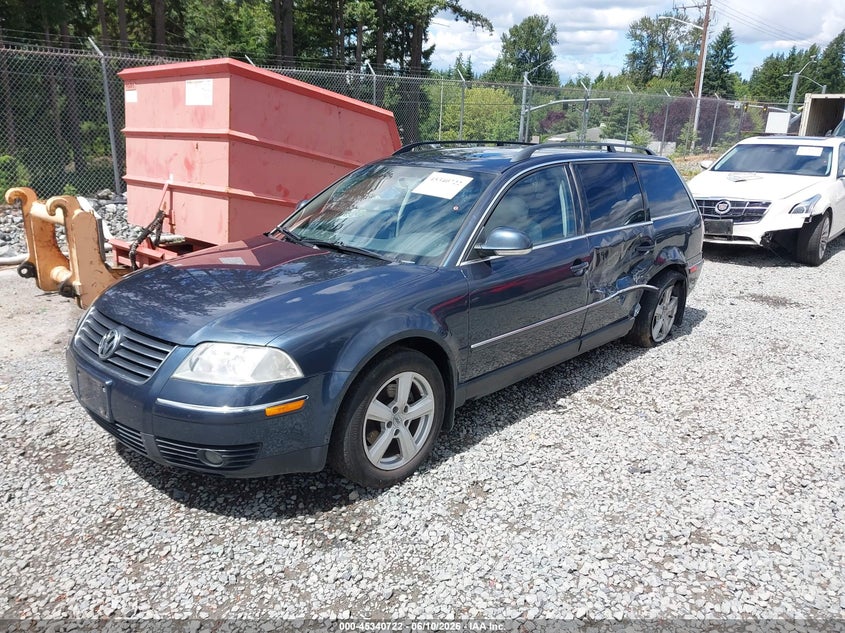 2005 Volkswagen Passat VIN WVWCE63B25E099638 IAAI salvage auction — LEFT SIDE, Bill Of Sale (Washington), sold $325 on 2026-07-08 (photo 2)