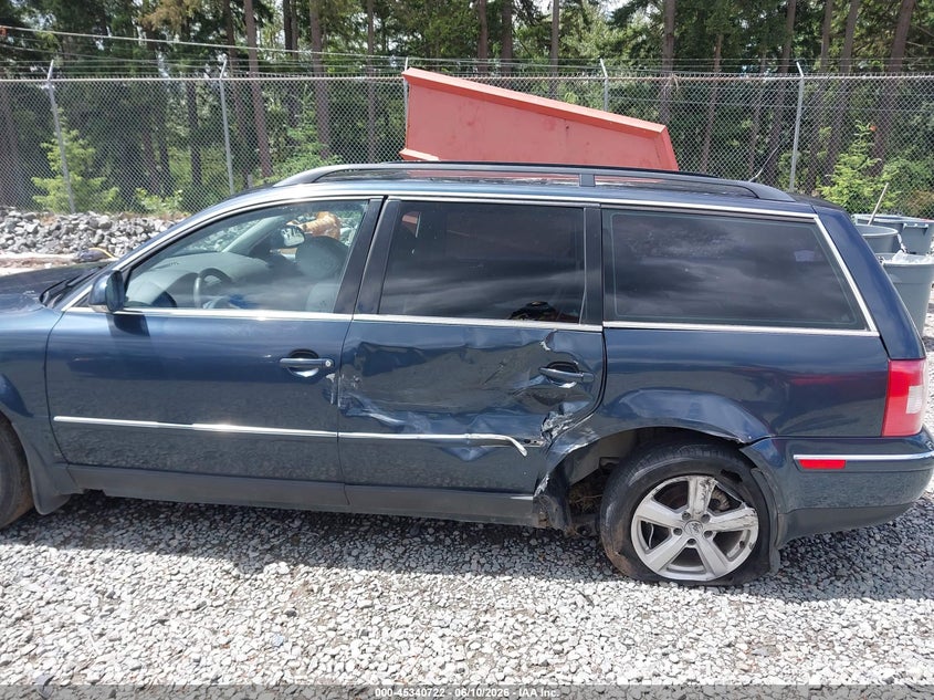 2005 Volkswagen Passat VIN WVWCE63B25E099638 IAAI salvage auction — LEFT SIDE, Bill Of Sale (Washington), sold $325 on 2026-07-08 (photo 6)