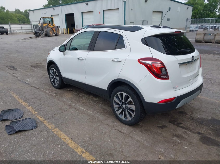 2020 Buick Encore VIN KL4CJGSB0LB043628 IAAI salvage auction — FRONT END, Clear (Michigan), sold $5,100 on 2026-07-27 (photo 3)