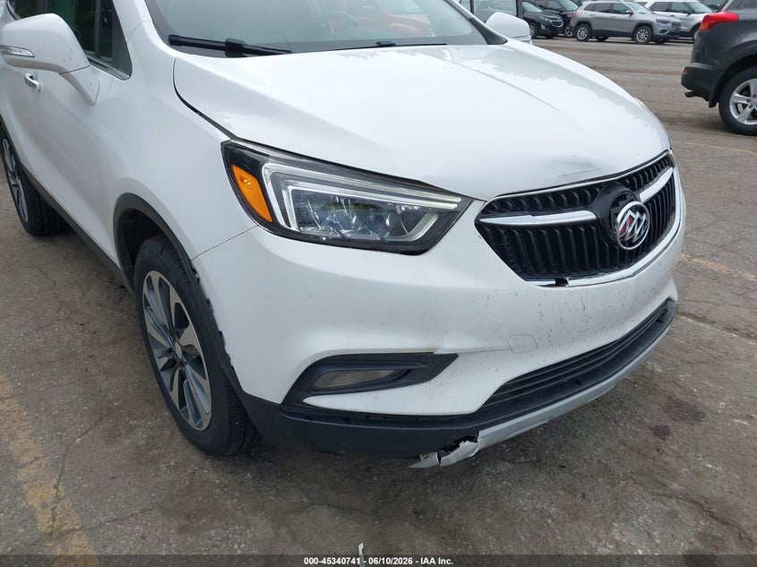 2020 Buick Encore VIN KL4CJGSB0LB043628 IAAI salvage auction — FRONT END, Clear (Michigan), sold $5,100 on 2026-07-27 (photo 6)