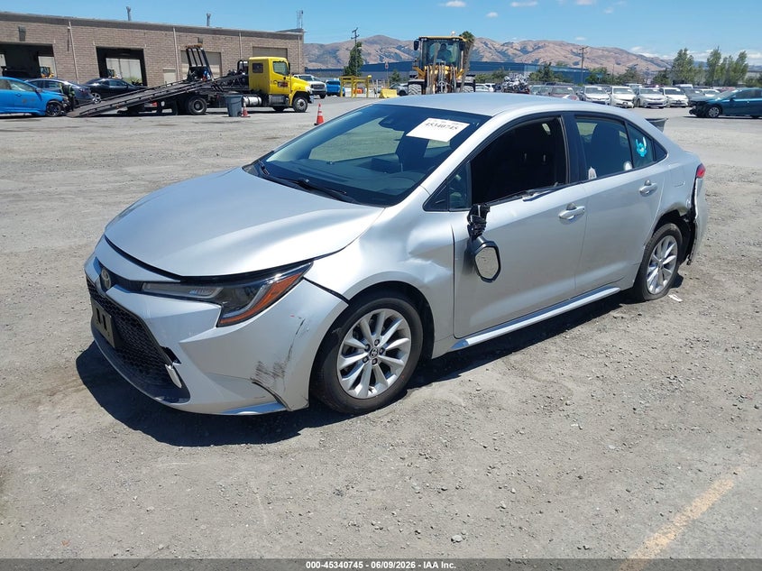 2020 Toyota Corolla VIN JTDVPRAE1LJ092119 IAAI salvage auction — LEFT FRONT, Salvage (California), sold $7,100 on 2026-07-13 (photo 6)