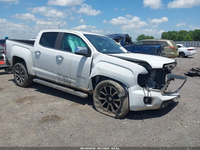 2018 Gmc Canyon VIN 1GTG6EEN1J1100165 IAAI salvage auction — FRONT END, Salvage (Arkansas), sold $2,550 on 2026-08-01 (photo 1)