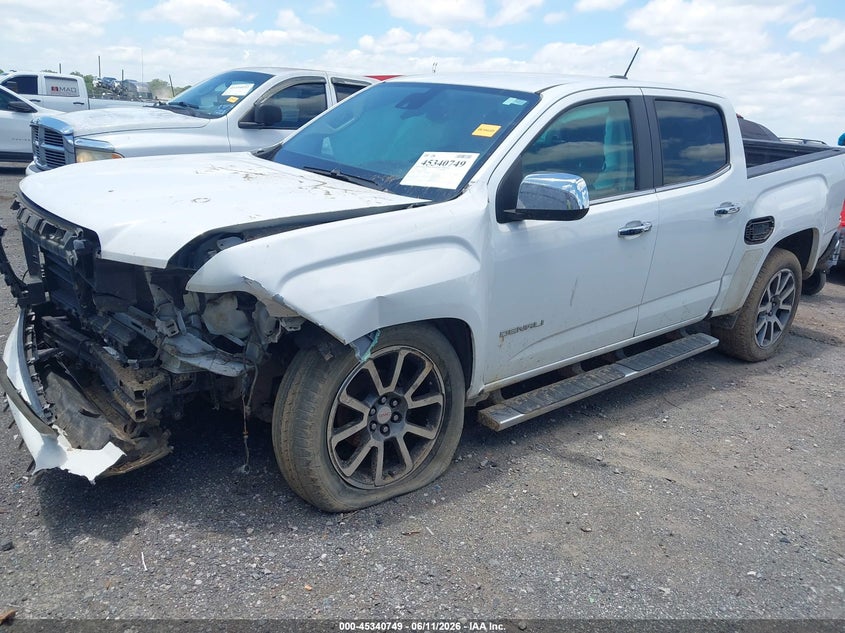 2018 Gmc Canyon VIN 1GTG6EEN1J1100165 IAAI salvage auction — FRONT END, Salvage (Arkansas), sold $2,550 on 2026-08-01 (photo 2)