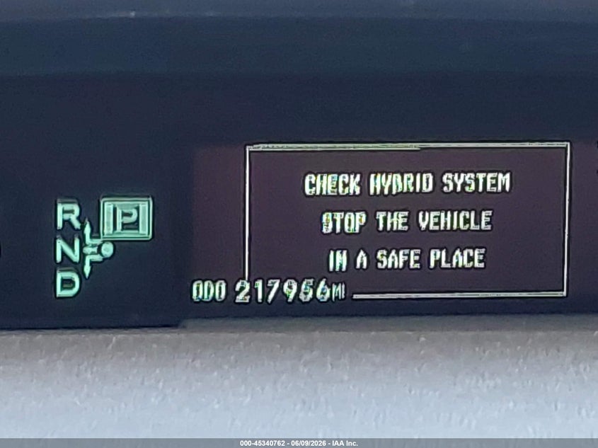 2013 Toyota Prius VIN JTDKN3DU2D1672781 IAAI salvage auction — NORMAL WEAR, Salvage Title, sold $2,400 on 2026-07-07 (photo 7)